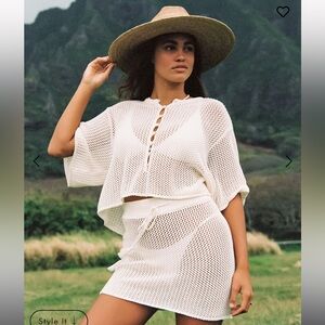 NWT L*Space Coast is Clear Skirt Size Small